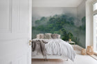 R15062 Misty Forest Tropical Oasis Mural by Rebel Walls