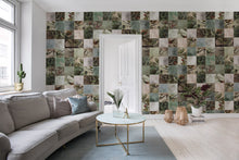 R15071 Birds of Paradise Tiles Tropical Oasis Mural by Rebel Walls