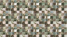 R15071 Birds of Paradise Tiles Tropical Oasis Mural by Rebel Walls
