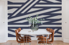 R15141 Sailors Sea Shore & Lines Mural by Rebel Walls