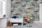 R15211 Aero Show Home Mural by Rebel Walls