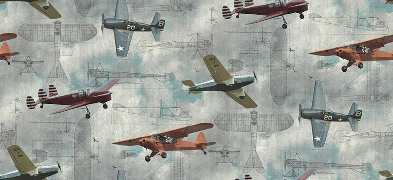 R15211 Aero Show Home Mural by Rebel Walls