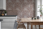 R15231 Decorated Bricks Red Home Mural by Rebel Walls