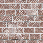 R15231 Decorated Bricks Red Home Mural by Rebel Walls