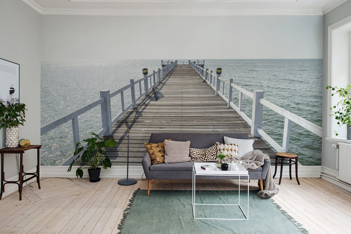R15261 Hampton Pier Home Mural by Rebel Walls
