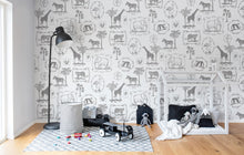 R15271 Animal Party Home Mural by Rebel Walls
