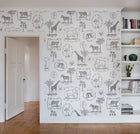 R15271 Animal Party Home Mural by Rebel Walls
