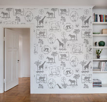 R15271 Animal Party Home Mural by Rebel Walls