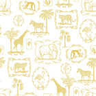 R15272 Animal Party Yellow Home Mural by Rebel Walls
