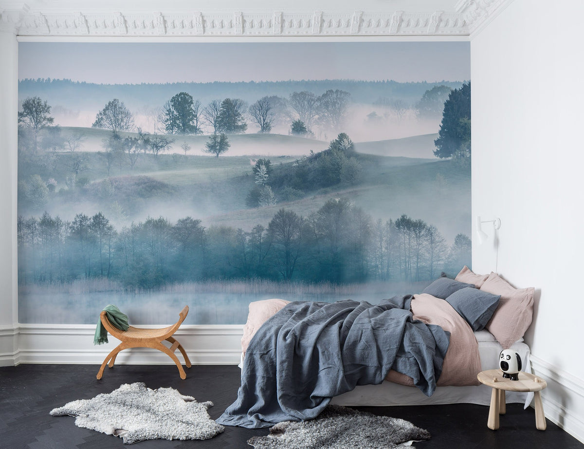 R15291 Morning Haze Home Mural by Rebel Walls