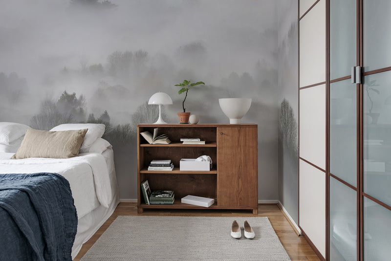 R15301 Morning Fog Home Mural by Rebel Walls