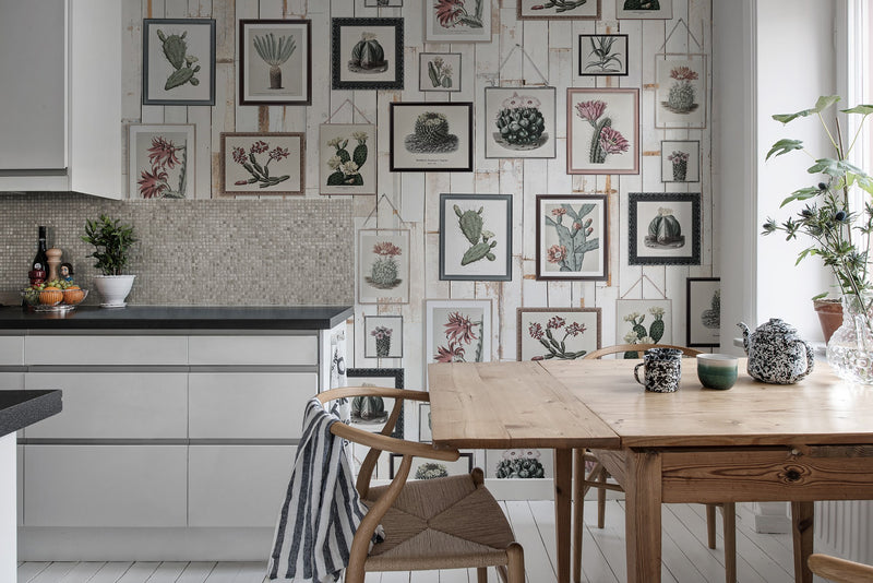 R15322 Cactus Wall Art Faded Home Mural by Rebel Walls