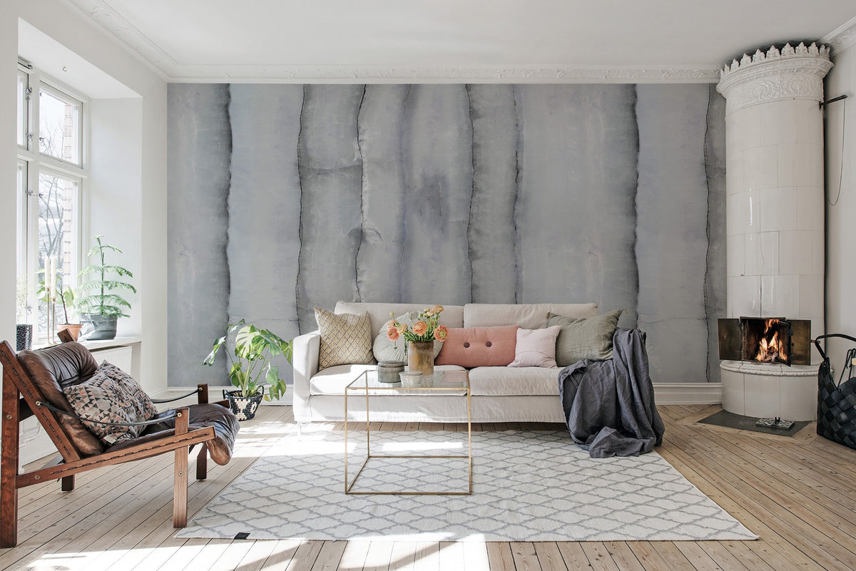 R15372 Agate Sterling Palette Mural by Rebel Walls