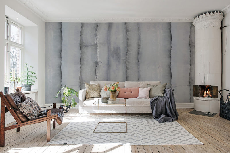 R15372 Agate Sterling Palette Mural by Rebel Walls