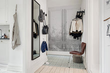 R15383 Patinated Panels Smoke Palette Mural by Rebel Walls