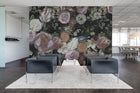 R15391 Blooming Dusty Pink Mural by Rebel Walls