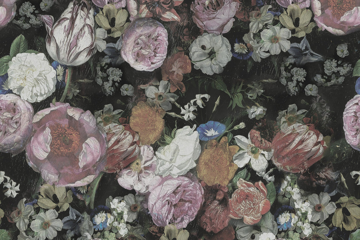 R15391 Blooming Dusty Pink Mural by Rebel Walls
