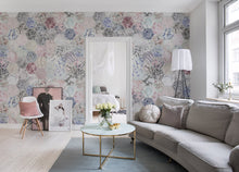 R15401 Mixed Memories Dusty Pink Mural by Rebel Walls