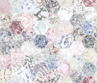 R15401 Mixed Memories Dusty Pink Mural by Rebel Walls