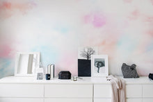 R15411 Coral Clouds Dusty Pink Mural by Rebel Walls