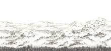 R15421 Hope Mountains Dusty Pink Mural by Rebel Walls