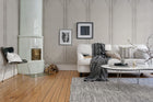 R15441 French Panels Ashes Eclectic Dash Mural by Rebel Walls