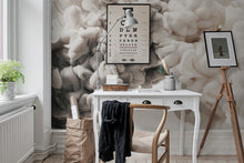 R15452 Frozen Moment Cream Eclectic Dash Mural by Rebel Walls