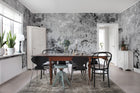 R15472 Fragments Charcoal Eclectic Dash Mural by Rebel Walls