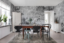 R15472 Fragments Charcoal Eclectic Dash Mural by Rebel Walls