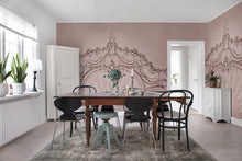 R15483 Stucco Gloria Dusty Pink Palette Mural by Rebel Walls
