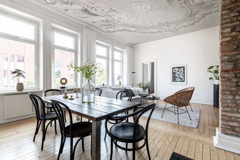 R15484 Stucco Gloria Ceiling Pops Mural by Rebel Walls