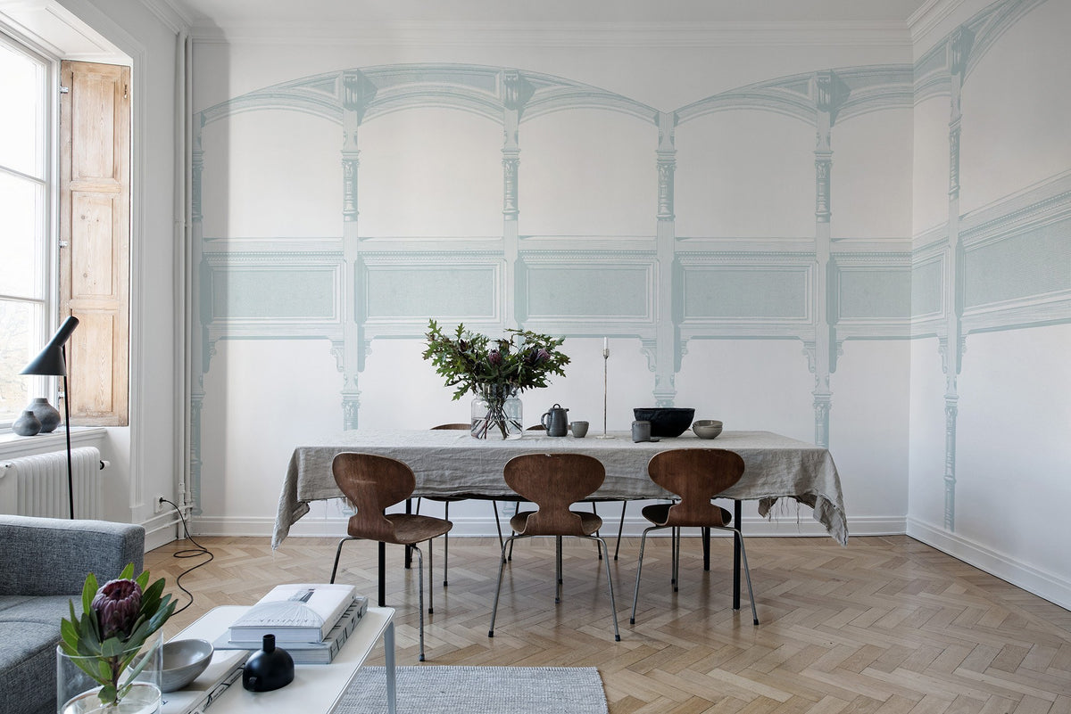 R15492 Airy Arches Oxygen Eclectic Dash Mural by Rebel Walls