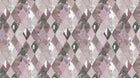 R15571 Big Harlequin Plum Palette Mural by Rebel Walls