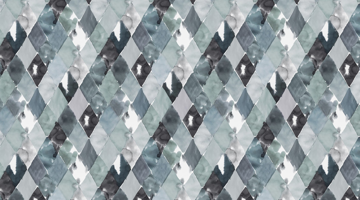 R15572 Big Harlequin Breeze Palette Mural by Rebel Walls