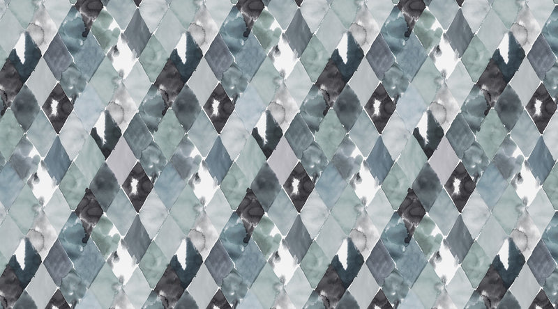 R15572 Big Harlequin Breeze Palette Mural by Rebel Walls