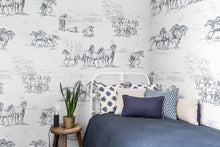 R15591 Horse Herd Palette Mural by Rebel Walls
