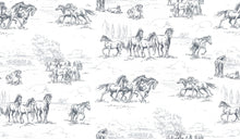 R15591 Horse Herd Palette Mural by Rebel Walls