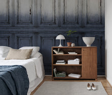R15602 Parisian Panels Dip Dye Blue Palette Mural by Rebel Walls