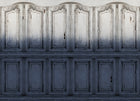 R15602 Parisian Panels Dip Dye Blue Palette Mural by Rebel Walls