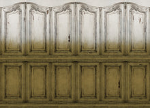 R15603 Parisian Panels Dip Dye Yellow Palette Mural by Rebel Walls
