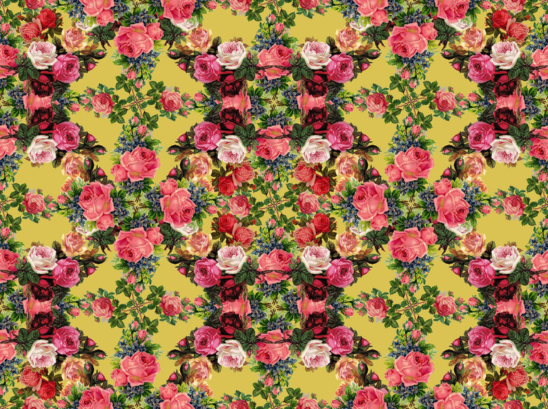 R15712 Floral Frida Flora Maxima Mural by Rebel Walls