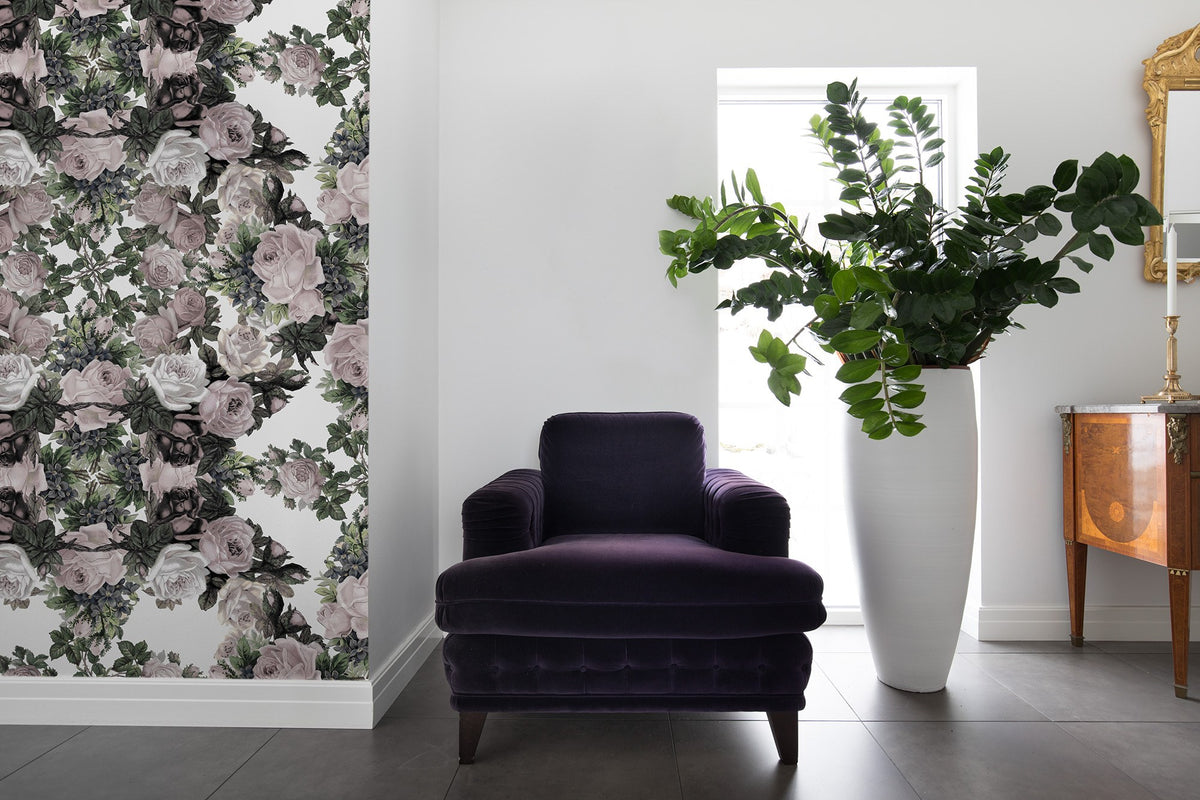 R15713 Floral Frida Vintage Bouquet Mural by Rebel Walls