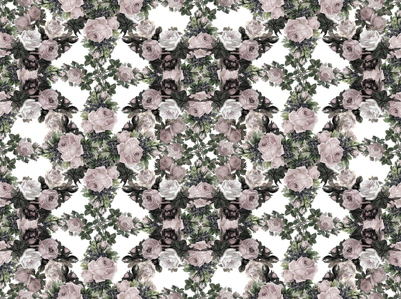 R15713 Floral Frida Vintage Bouquet Mural by Rebel Walls