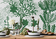 R15721 Eden Green Flora Maxima Mural by Rebel Walls