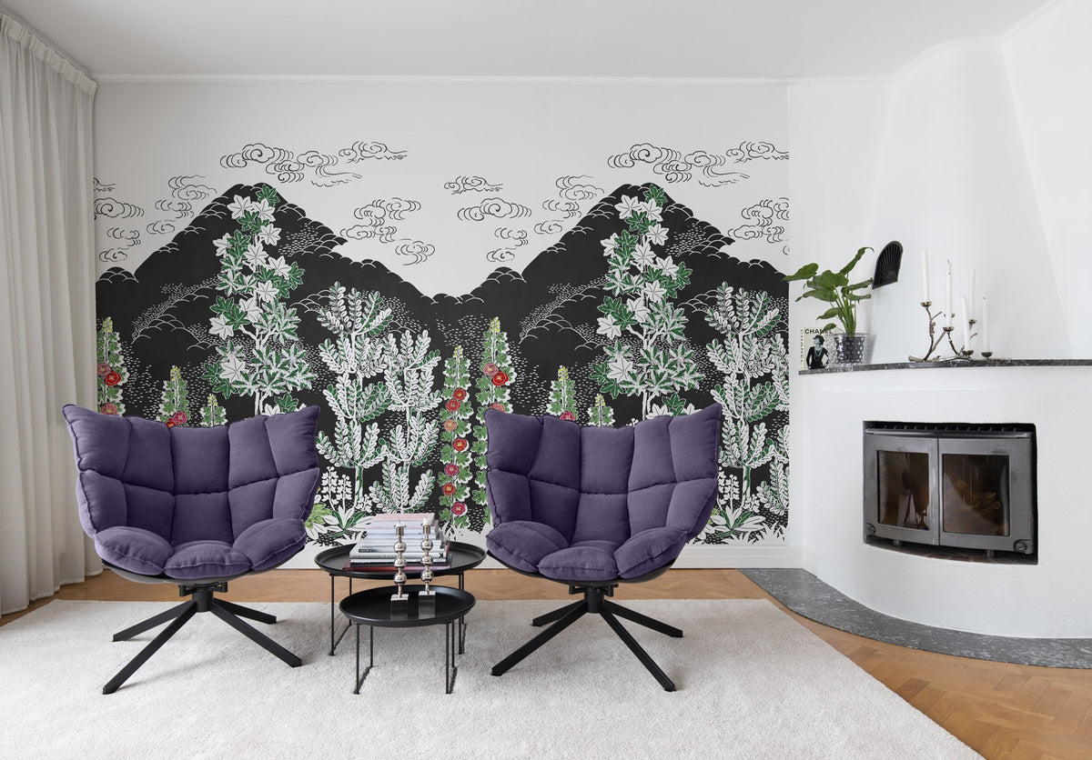 R15722 Eden Flora Maxima Mural by Rebel Walls