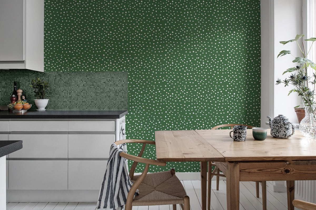 R15753 Rebel Dot Basil Flora Maxima Mural by Rebel Walls
