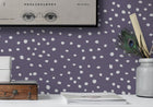 R15754 Rebel Dot Violet Flora Maxima Mural by Rebel Walls