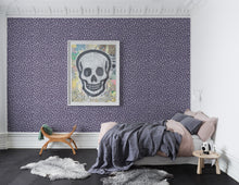 R15754 Rebel Dot Violet Flora Maxima Mural by Rebel Walls