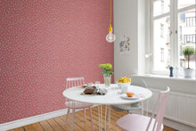 R15755 Rebel Dot Peach Flora Maxima Mural by Rebel Walls