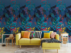 R15781 Pigments Bouquet Mural by Rebel Walls